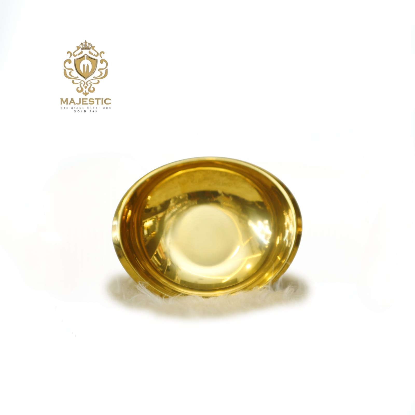 طبق مكسرات جولد صغير